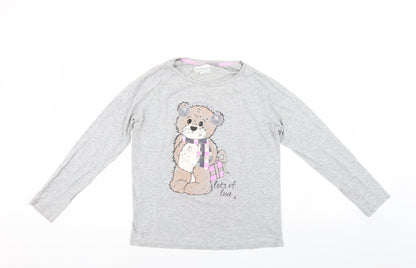 Womens UK Size S NEXT Grey Pullover Sweatshirt