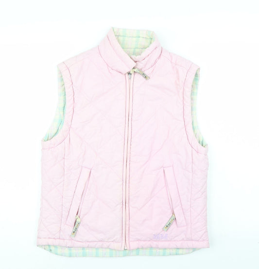 Riff Raff Womens Pink   Gilet Jacket