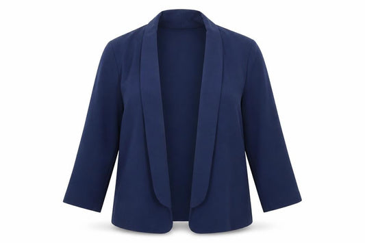 Womens UK Size 12 F&F Regular Blue Suit Jacket