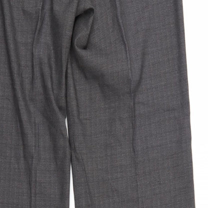 Womens UK Size 12 NEXT Regular Fit  Grey Trousers