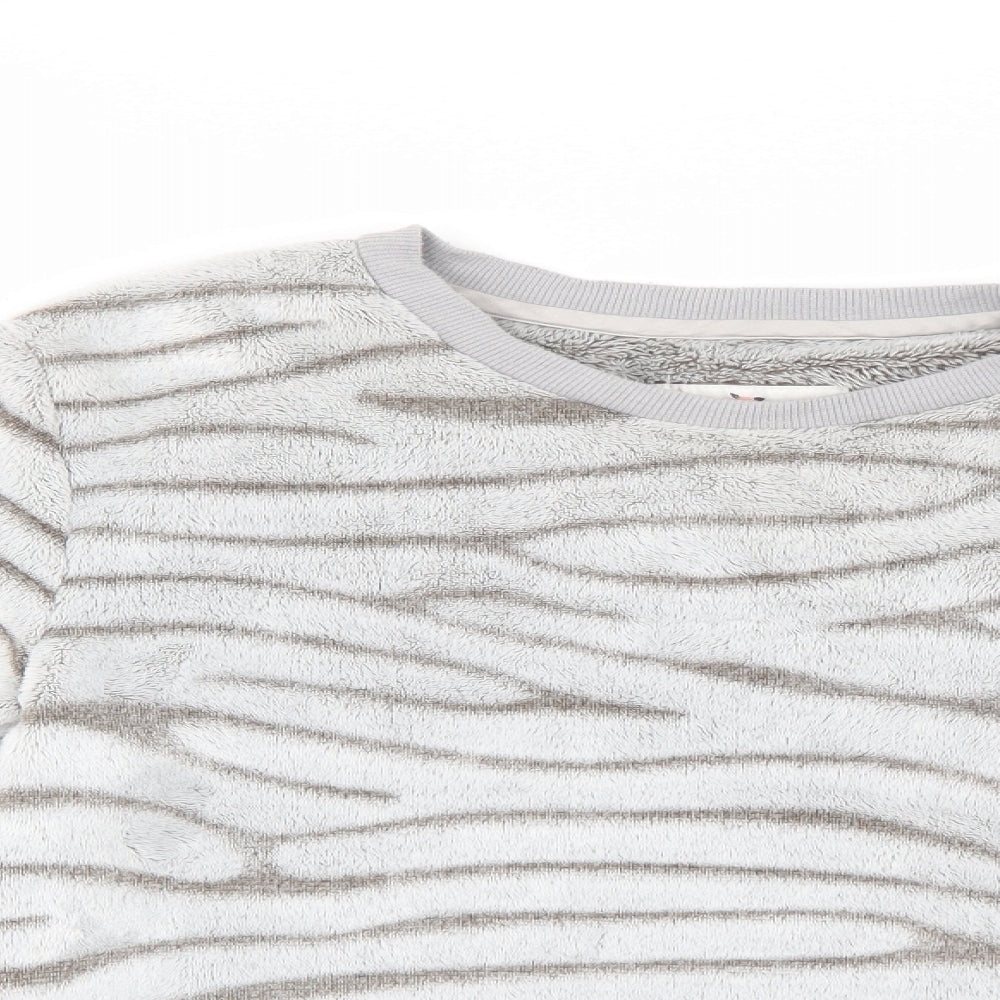 lounge & sleepwear Womens Grey Animal Print   Pyjama Top Size 6