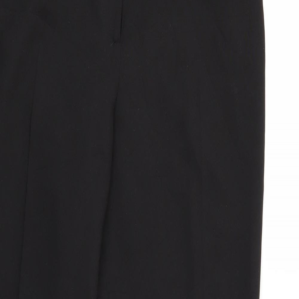 Womens UK Size 12 Dorothy Perkins Regular Fit  Black Trousers