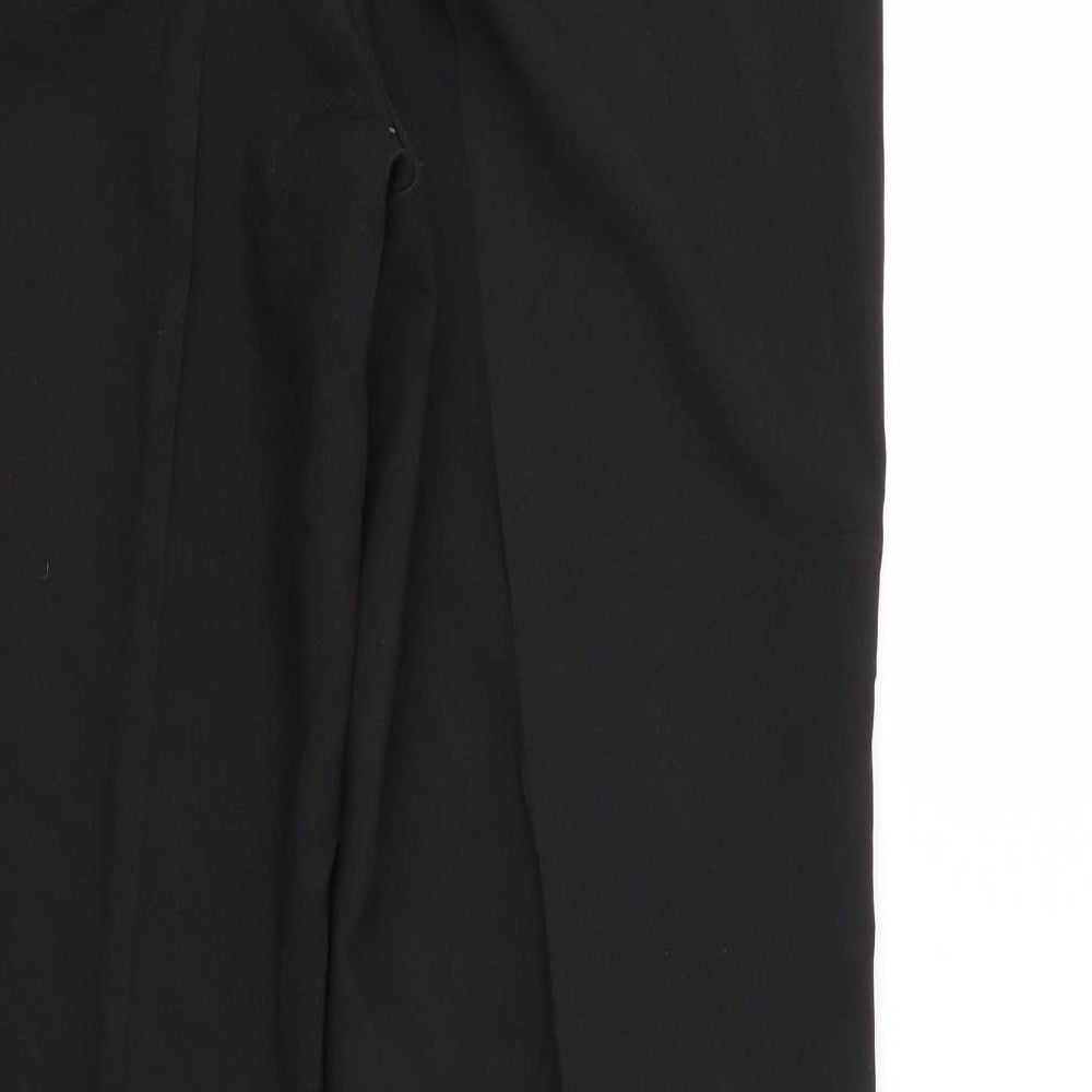 Womens UK Size 12 Dorothy Perkins Regular Fit  Black Trousers