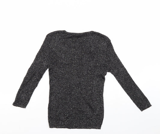 Cooperative Womens Black   Pullover Jumper Size S