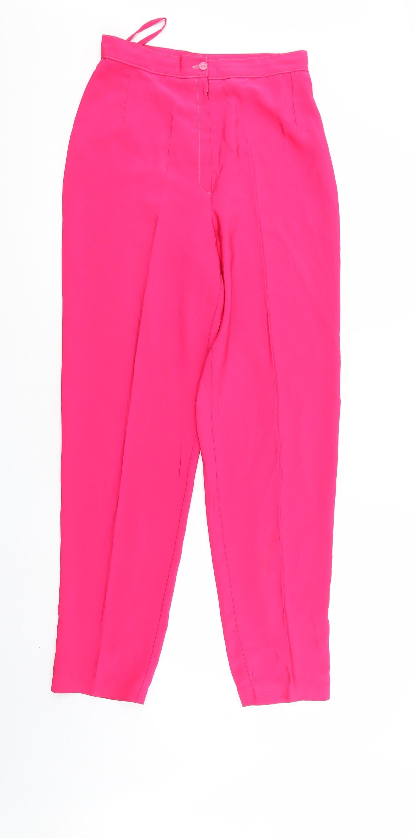 Pisani Womens Pink   Trousers  Size 6 L29 in