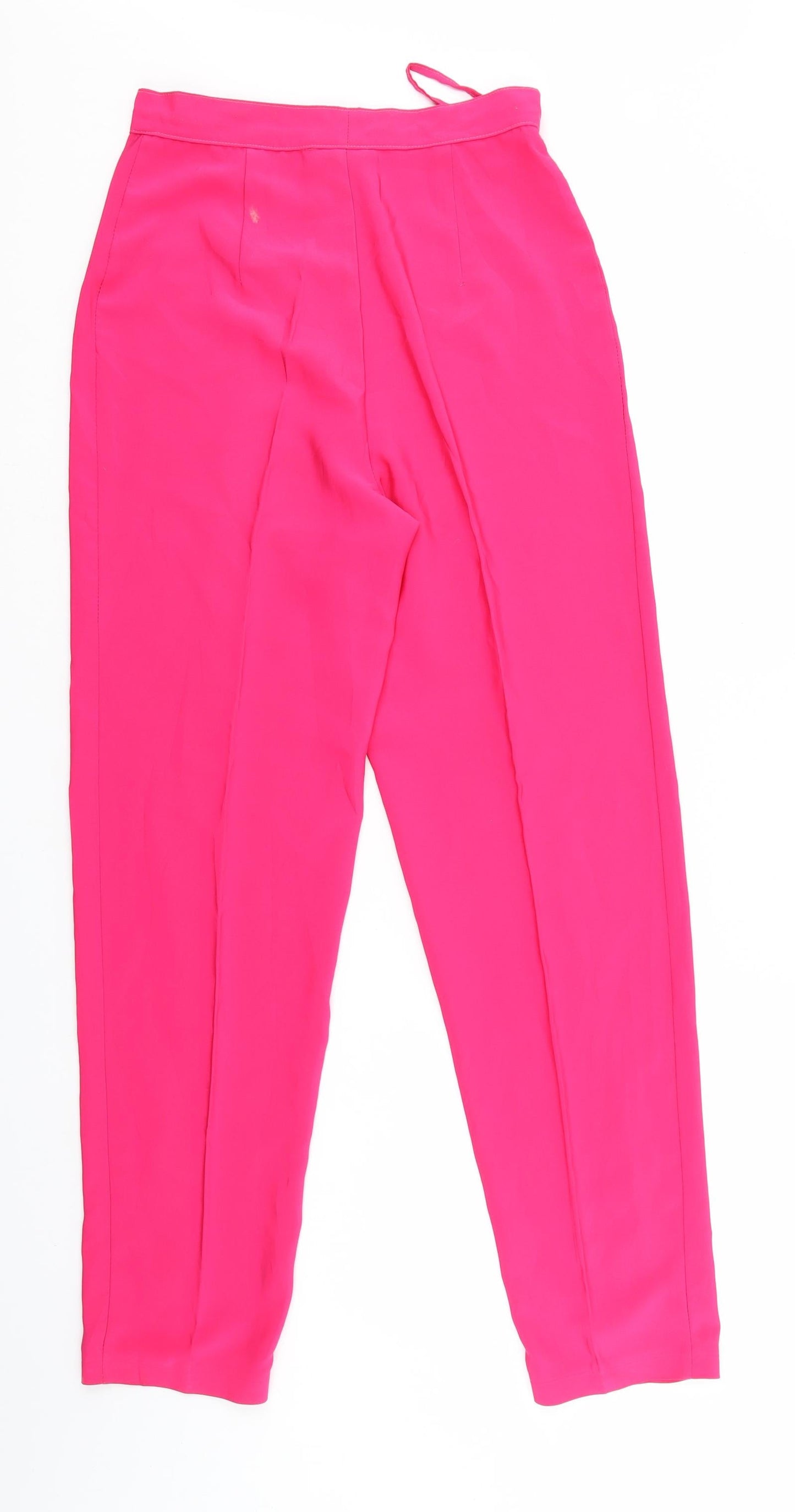 Pisani Womens Pink   Trousers  Size 6 L29 in