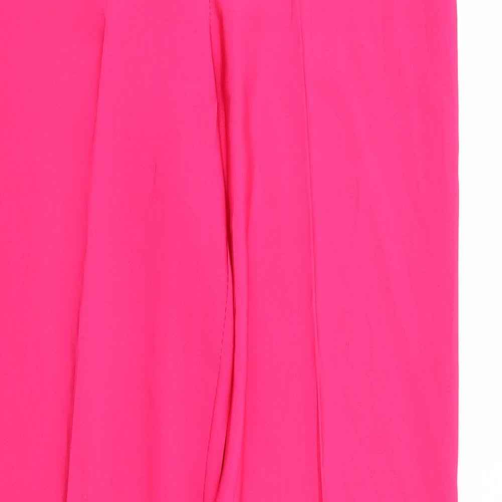 Pisani Womens Pink   Trousers  Size 6 L29 in