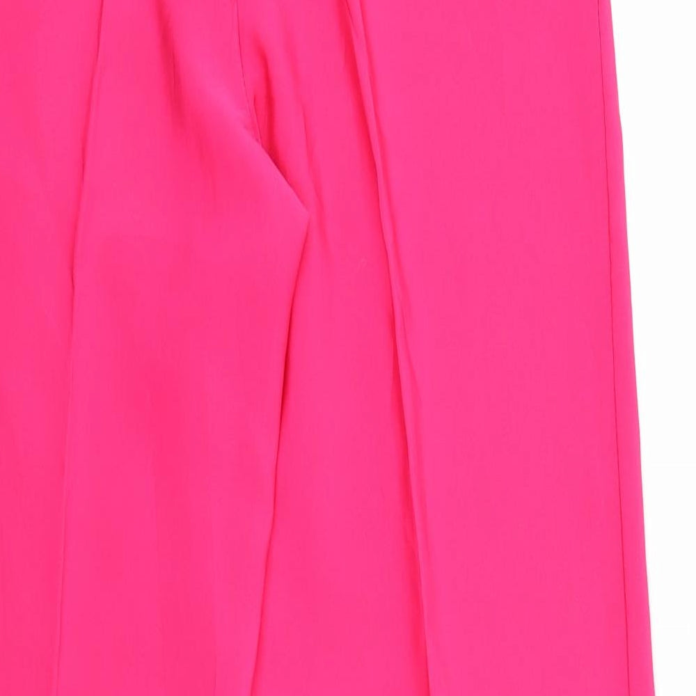 Pisani Womens Pink   Trousers  Size 6 L29 in