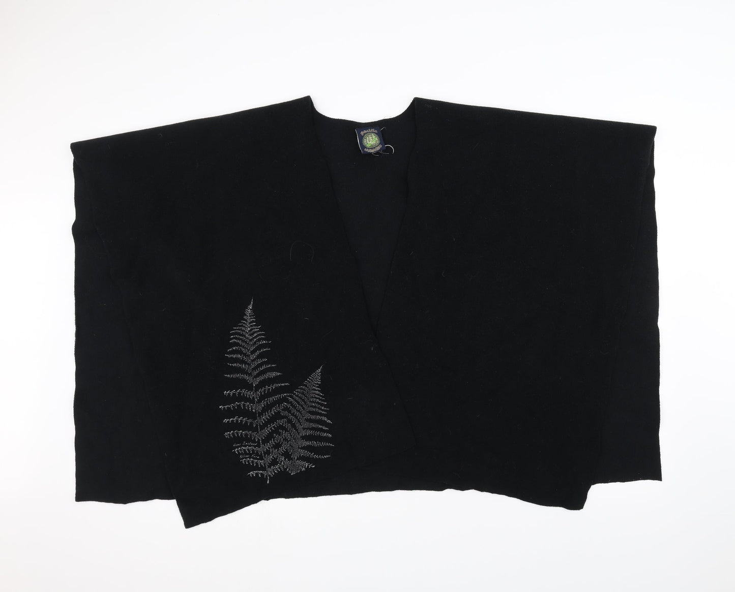 Preworn Womens Black   Cardigan Jumper One Size