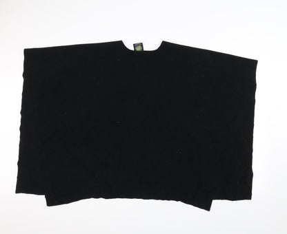 Preworn Womens Black   Cardigan Jumper One Size