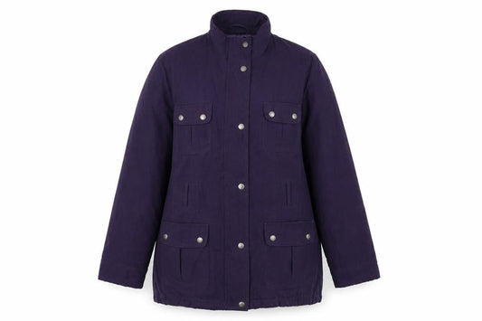 BHS Womens Purple   Pea Coat Coat Size 12