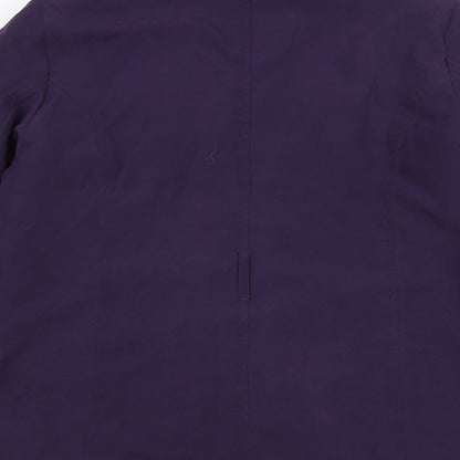 BHS Womens Purple   Pea Coat Coat Size 12