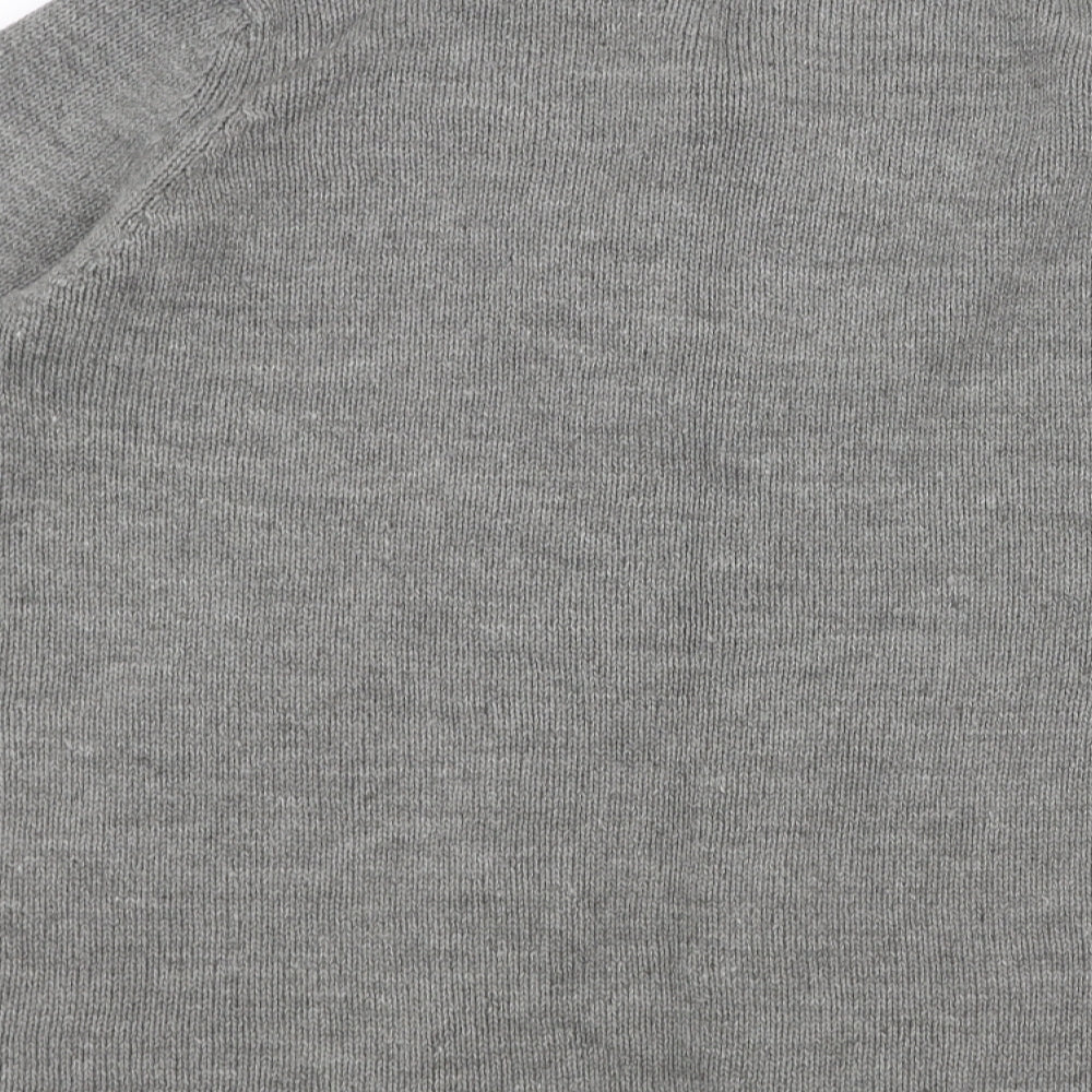 George Womens Grey  Knit Jacket Coatigan Size 18