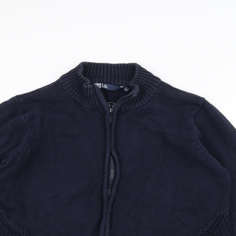 Womens UK Size L ISLE Blue Jacket