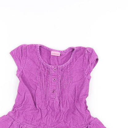 Cherokee Girls Purple   A-Line  Size 12-18 Months