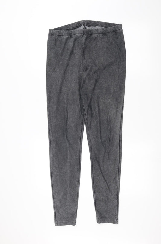 New Look Womens Black   Trousers  Size 12 L27 in