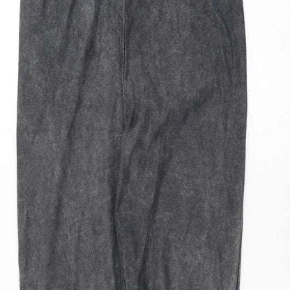 New Look Womens Black   Trousers  Size 12 L27 in