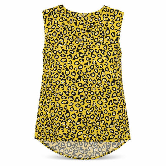 Womens UK Size S Soyaconcept Yellow Basic T-Shirt