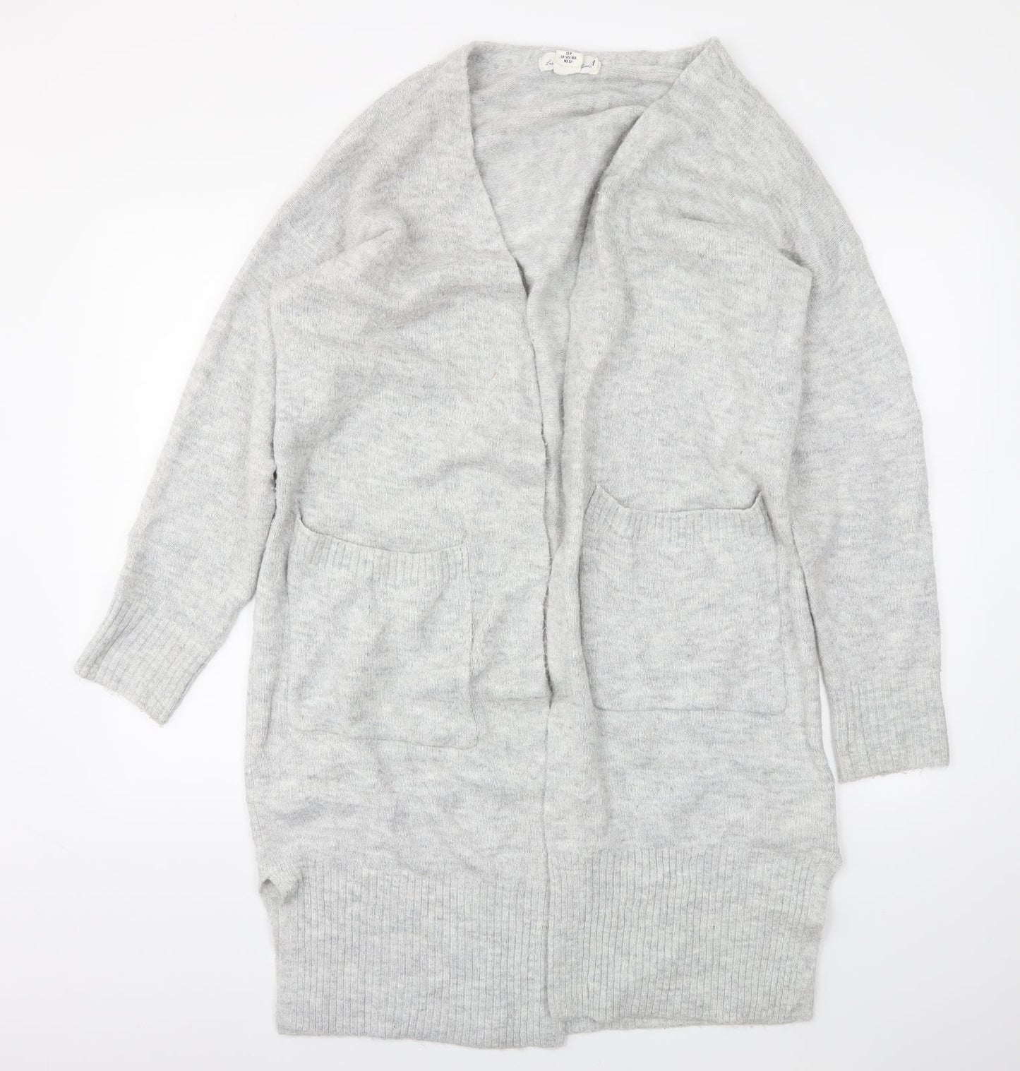 H&M Womens Grey   Cardigan Jumper Size S