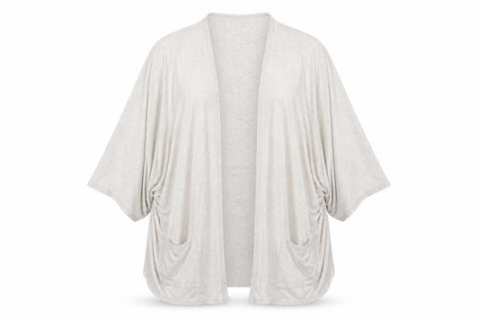 M&S Womens Ivory   Wrap Jumper Size 18