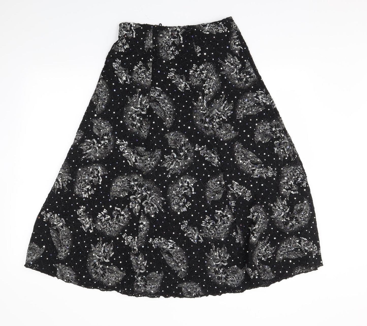 Womens UK Size M Preworn Swing  Skirt