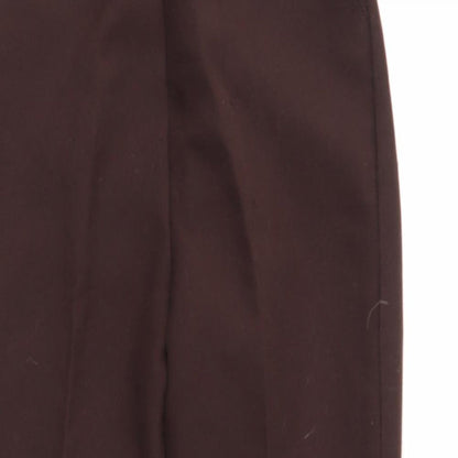 Womens UK Size 30 in Preworn Regular Fit  Brown Trousers