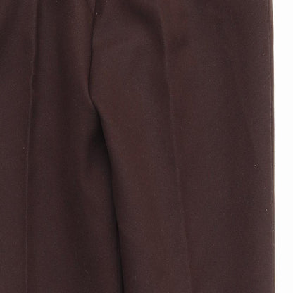 Womens UK Size 30 in Preworn Regular Fit  Brown Trousers
