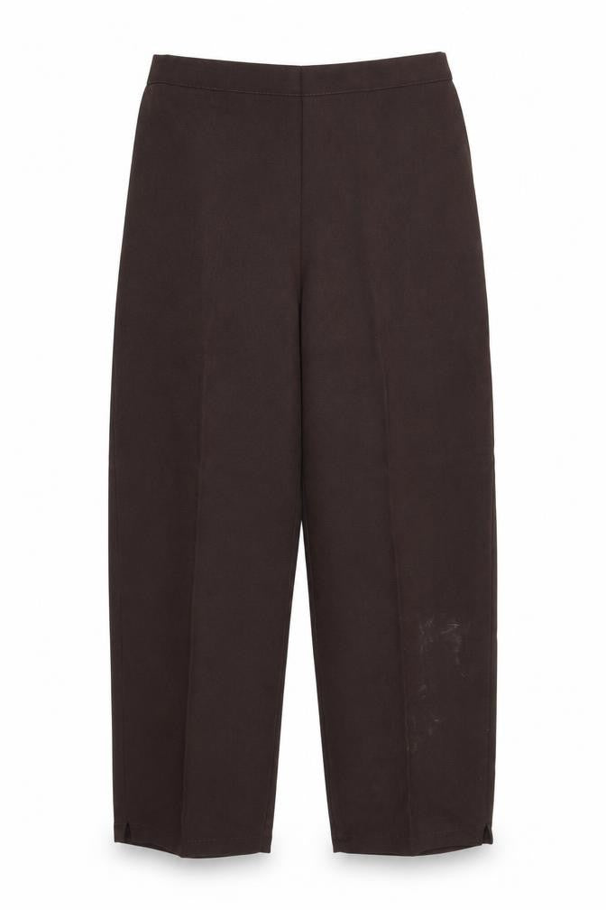 Womens UK Size 16 Preworn Regular Fit  Brown Trousers