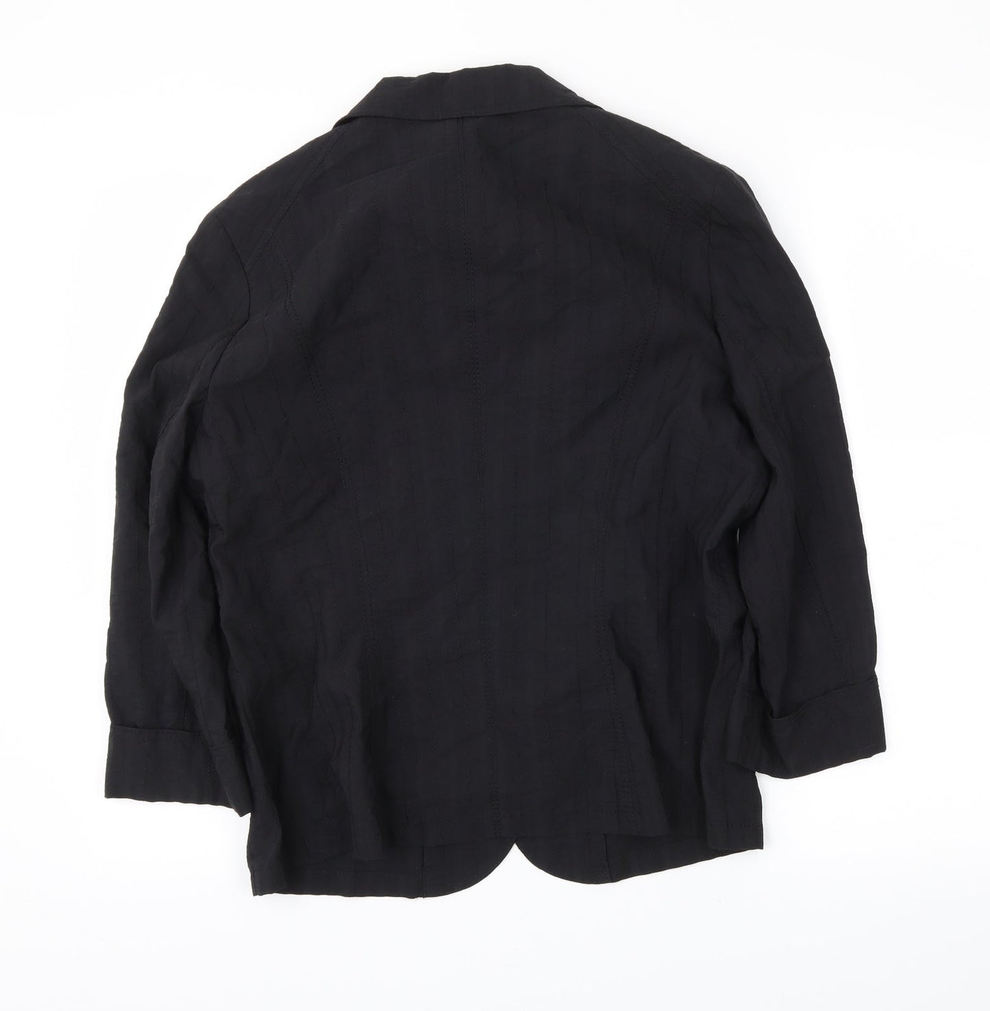 Womens UK Size 14 Gelco Black Jacket