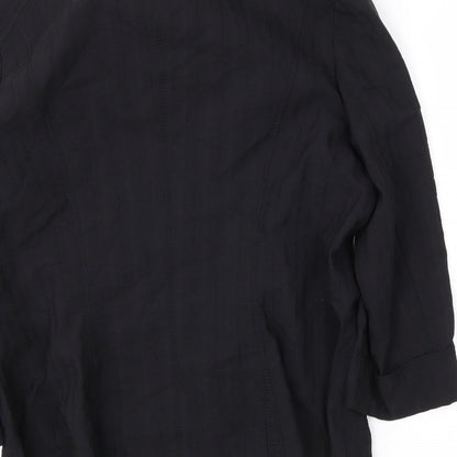 Womens UK Size 14 Gelco Black Jacket