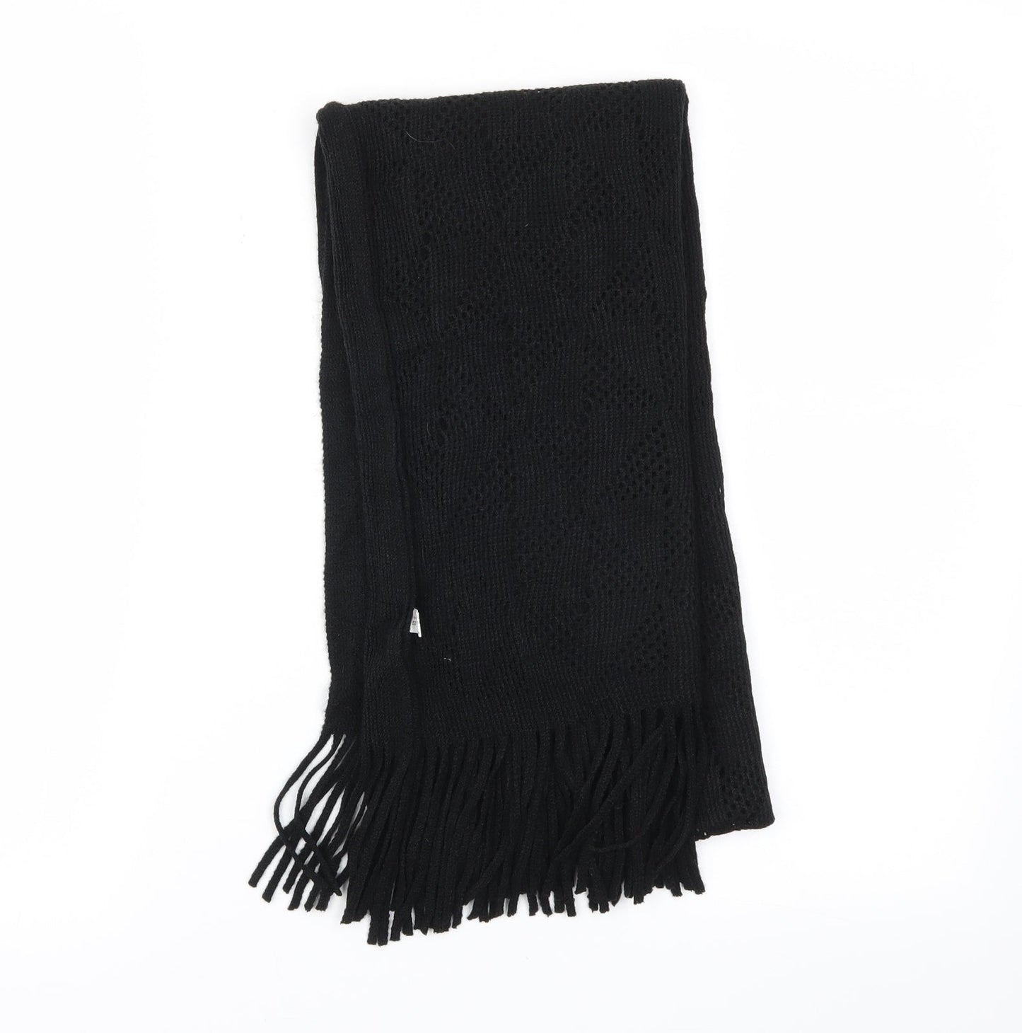 Preworn Unisex Black    Scarf