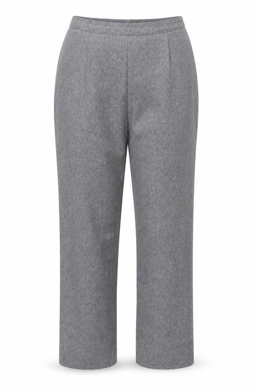 Womens UK Size 14 Bonmarché Regular Fit  Grey Trousers