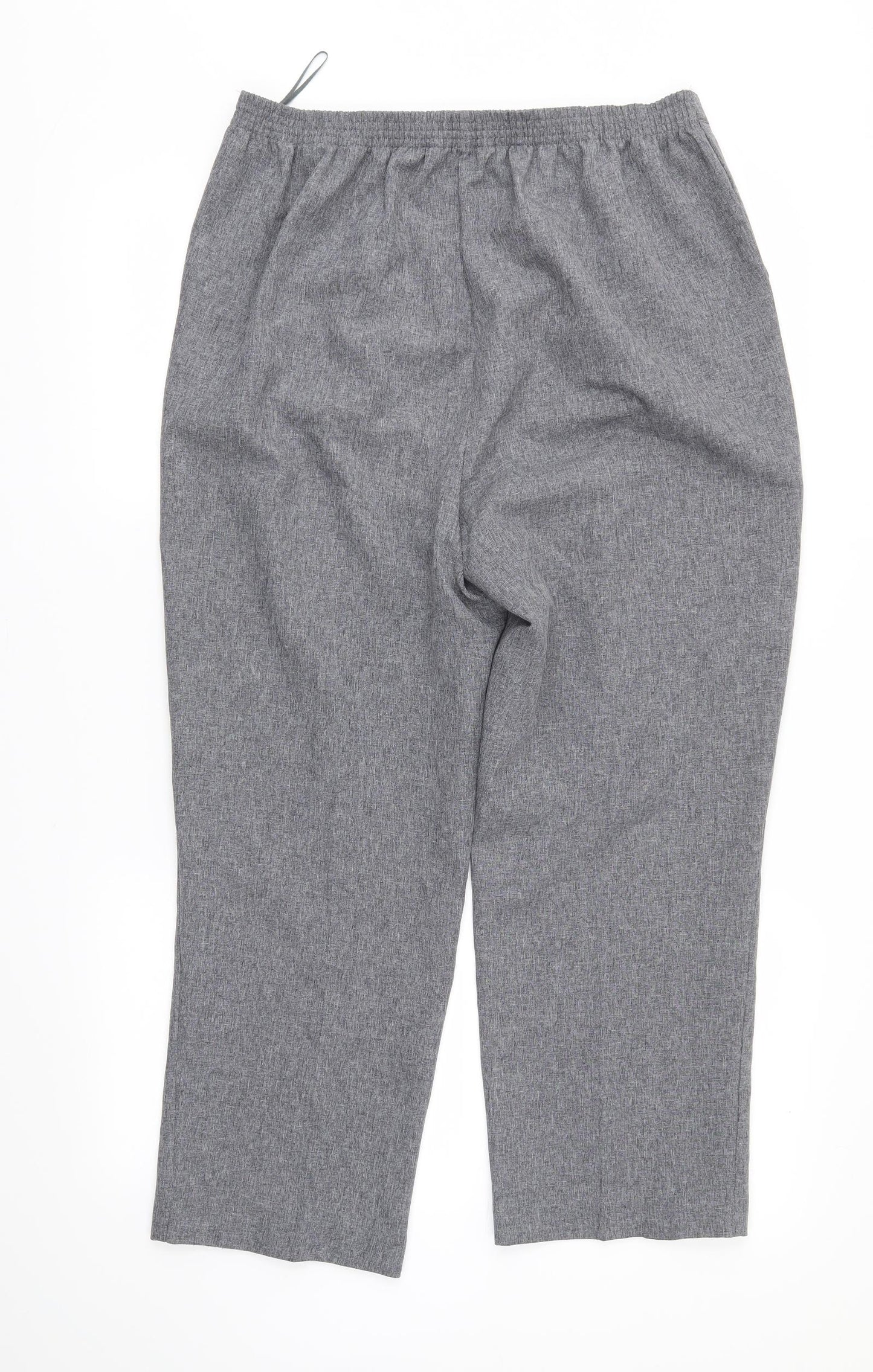 Womens UK Size 14 Bonmarché Regular Fit  Grey Trousers