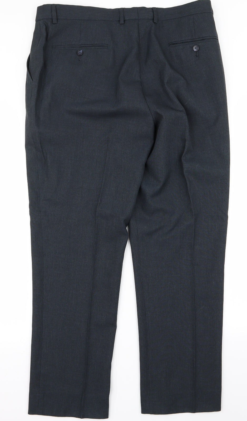 Womens UK Size 31 in Preworn Regular Fit  Black Trousers