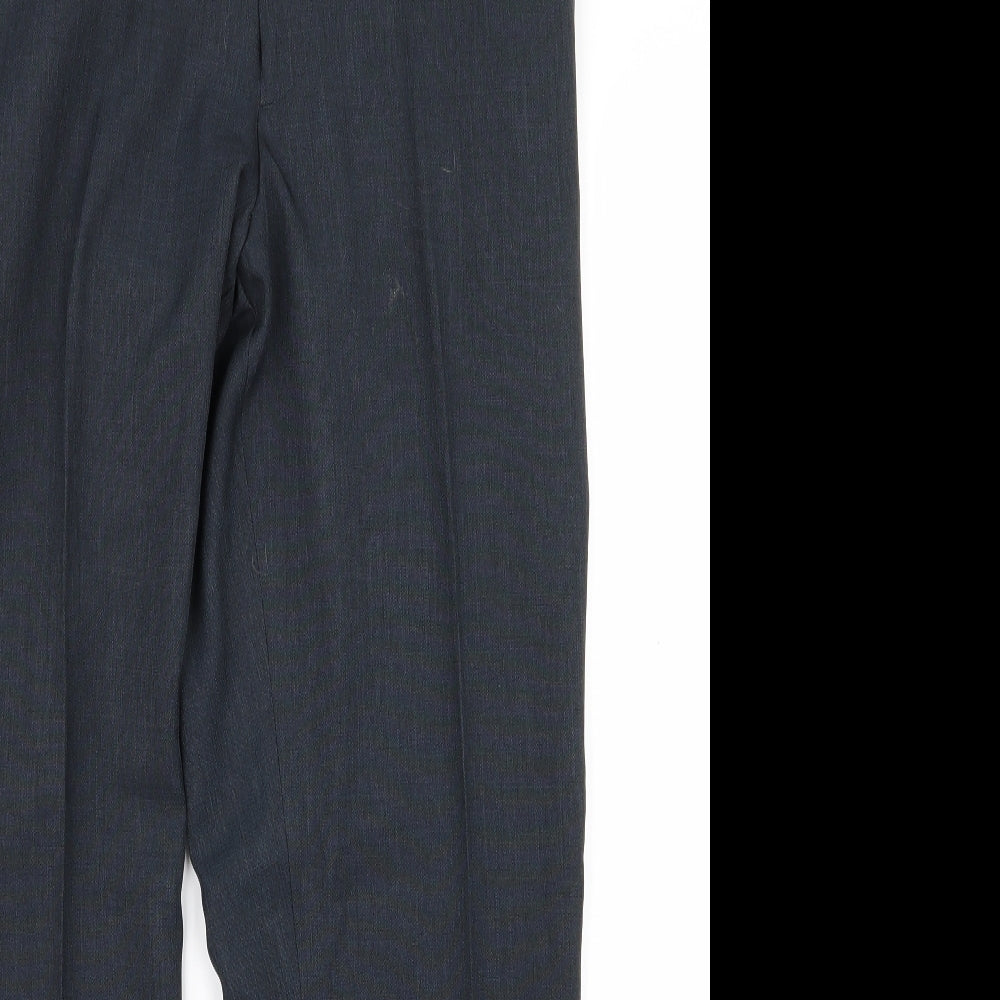 Womens UK Size 31 in Preworn Regular Fit  Black Trousers