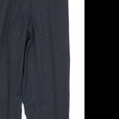 Womens UK Size 31 in Preworn Regular Fit  Black Trousers