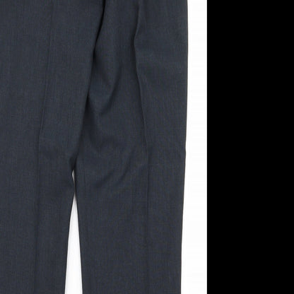 Womens UK Size 31 in Preworn Regular Fit  Black Trousers