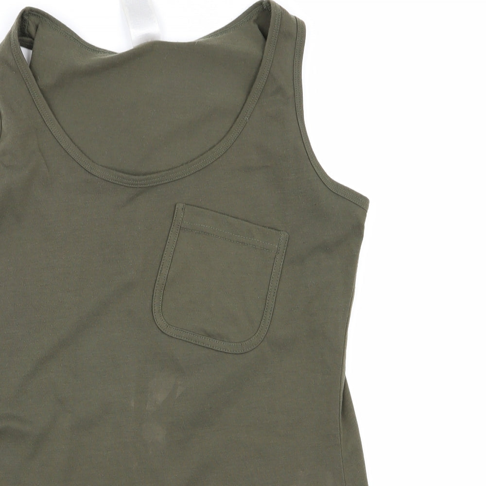 Avon Womens Green   Basic Tank Size 10