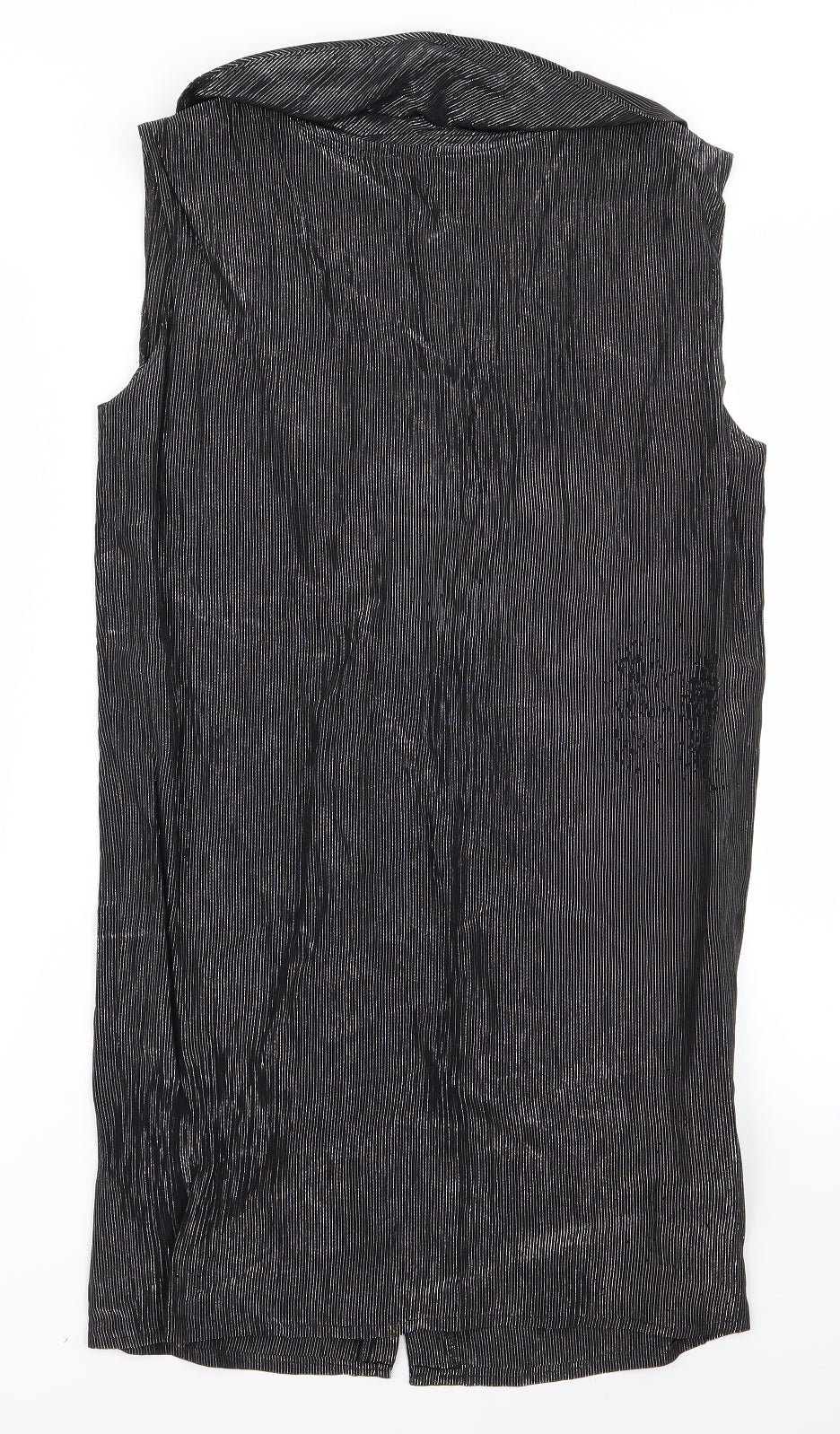 KRISS Womens Grey   Basic Button-Up Size L