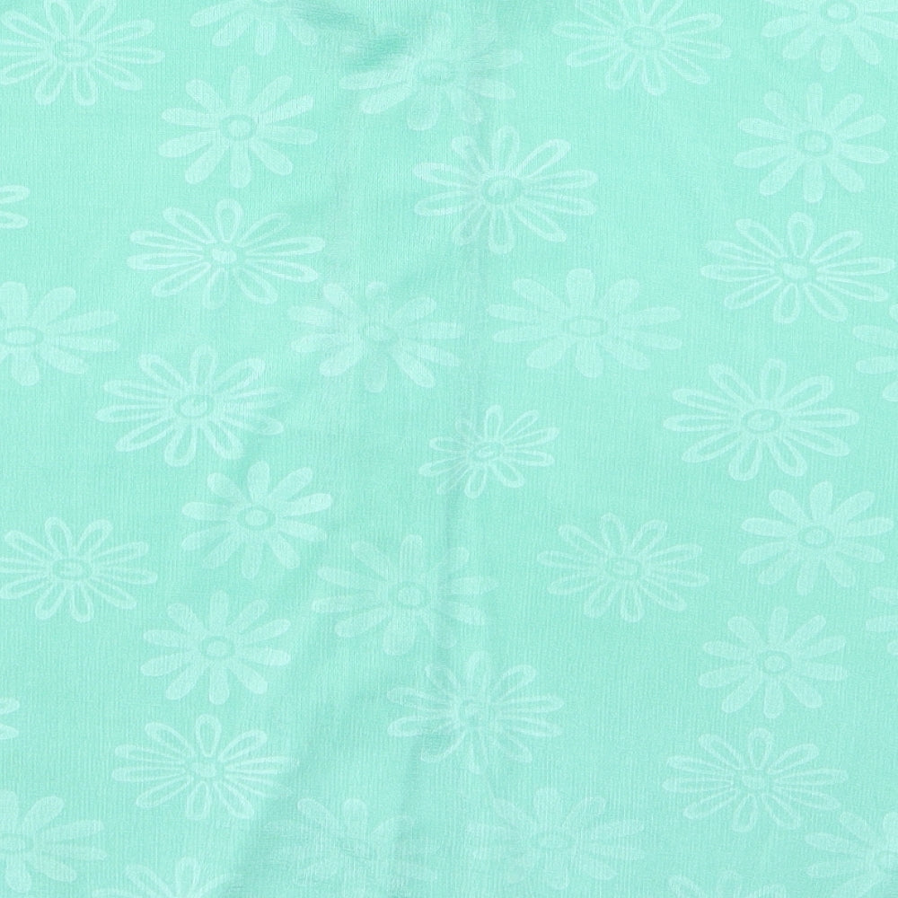 jordanna Mens Green Batik   Polo Size M