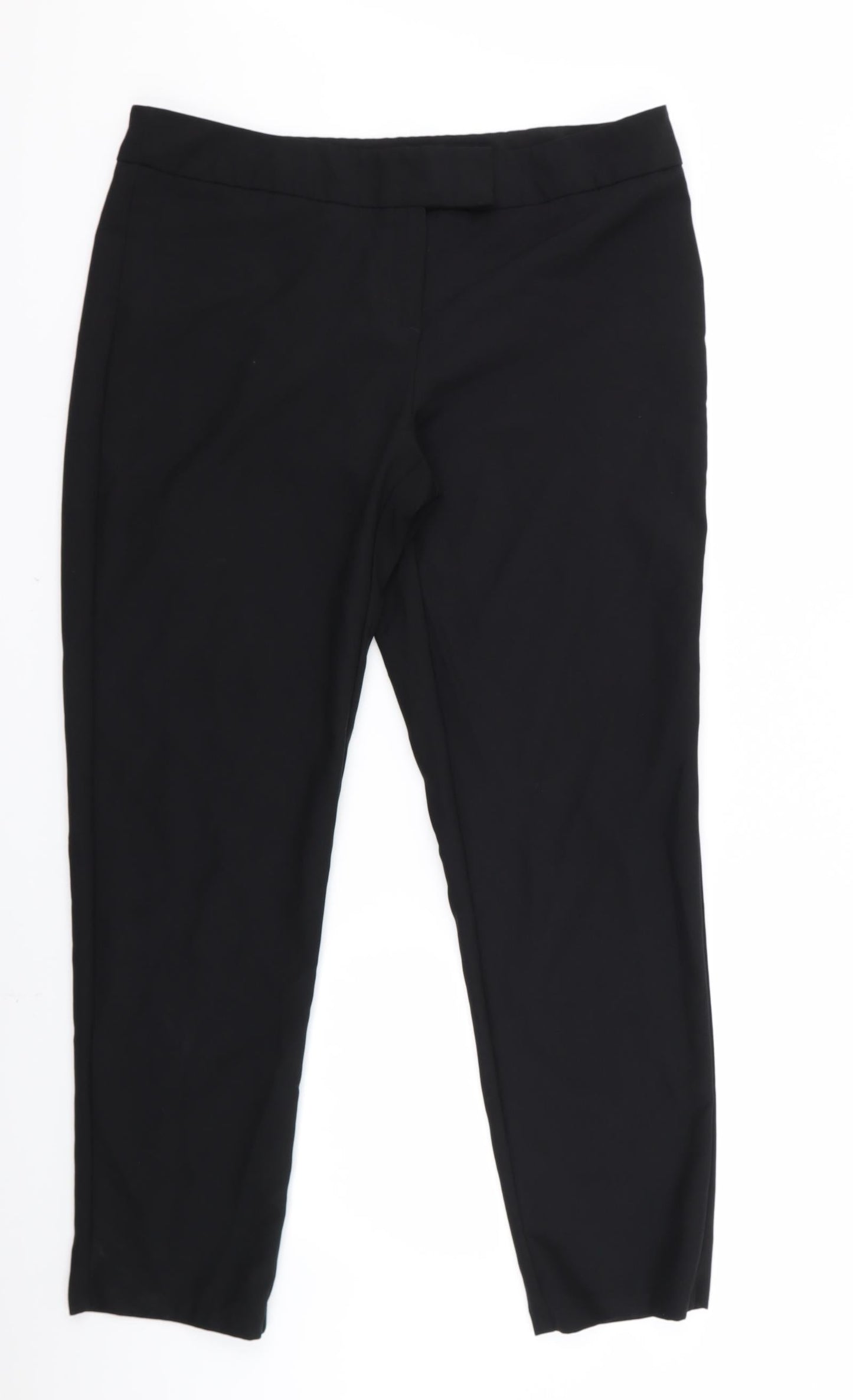 George Womens Black   Trousers  Size 16 L27 in - vv