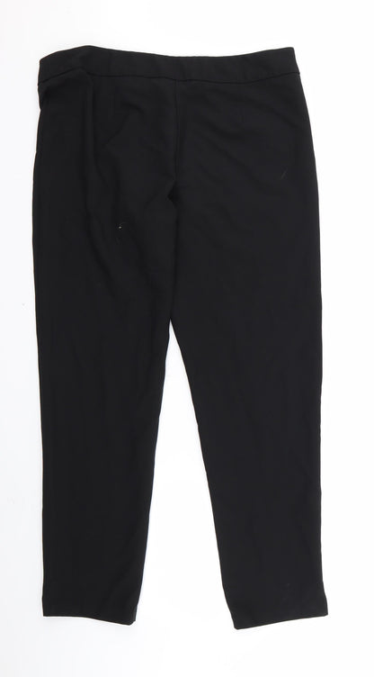 George Womens Black   Trousers  Size 16 L27 in - vv