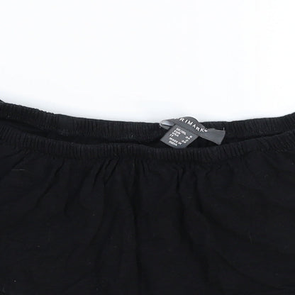 Primark Womens Black   Cropped Tank Size 6