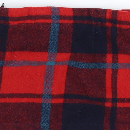 NEXT Girls Red Check  Mini Skirt Size 4 Years