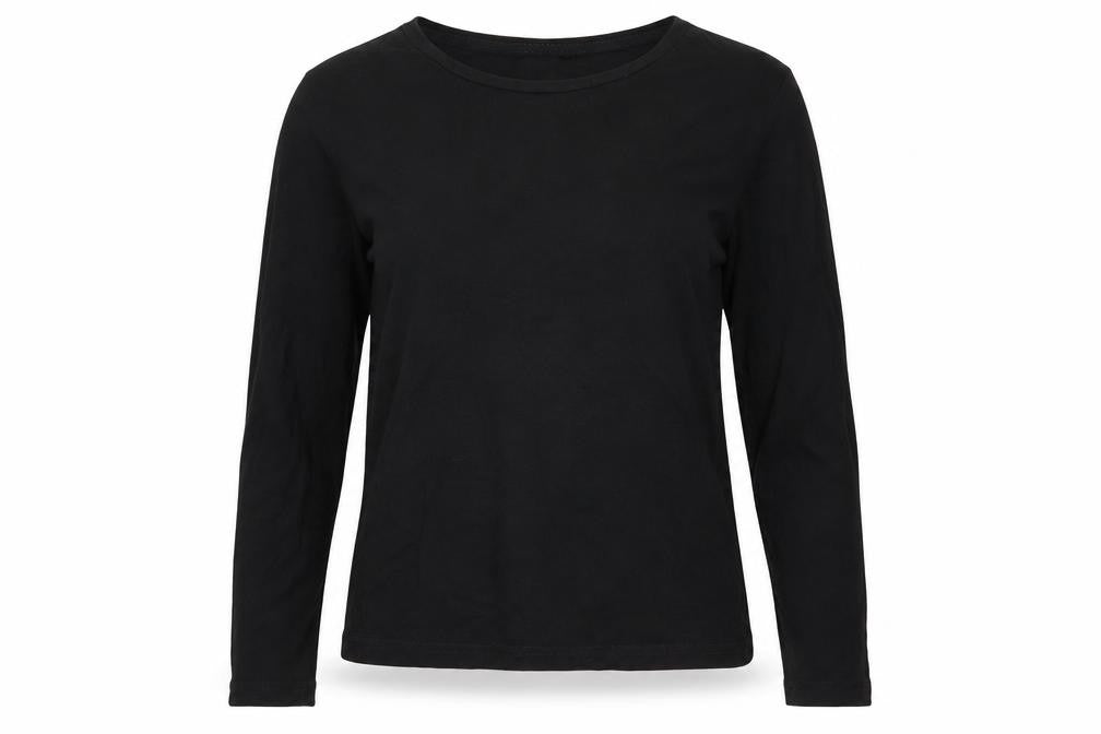 Womens UK Size 8 Boohoo Black Basic T-Shirt