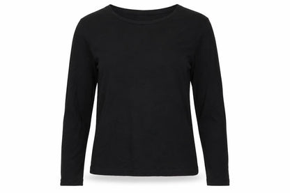 Womens UK Size 8 Boohoo Black Basic T-Shirt
