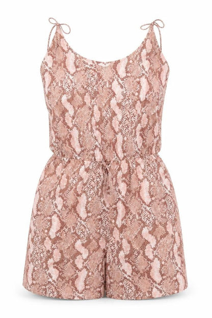 Womens UK Size XS H&M One-Piece Beige Jumpsuit