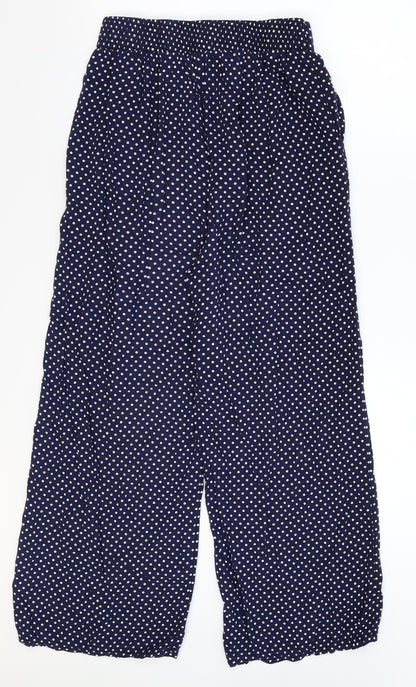 Womens UK Size L Preworn Regular Fit Sweatpants Blue Trousers