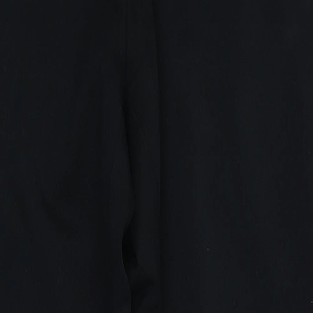 Womens UK Size 4 H&M Regular Fit  Black Trousers
