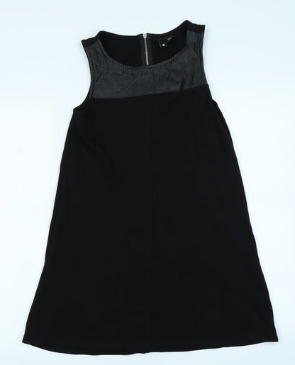 Divided Womens Black   A-Line  Size 8